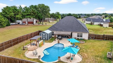 Stunning Lake Kiowa retreat with in ground pool and amazing on Lake Kiowa Golf Course in Texas - for sale on GolfHomes.com, golf home, golf lot