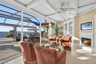 Set along the Caloosahatchee River in Riverside Estates, this on The Landings Yacht, Golf and Tennis Club in Florida - for sale on GolfHomes.com, golf home, golf lot