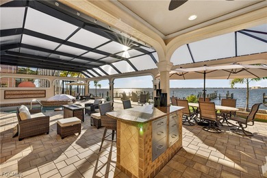 Set along the Caloosahatchee River in Riverside Estates, this on The Landings Yacht, Golf and Tennis Club in Florida - for sale on GolfHomes.com, golf home, golf lot