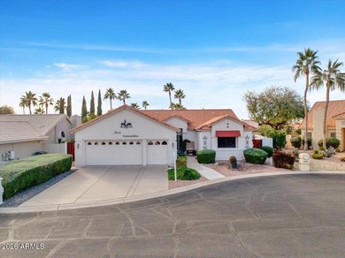 Highly sought-after floor plan is situated on a quiet on Oakwood Golf Club  in Arizona - for sale on GolfHomes.com, golf home, golf lot