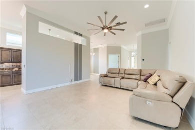 Experience breathtaking sunsets with sweeping water and golf on Estero Country Club in Florida - for sale on GolfHomes.com, golf home, golf lot