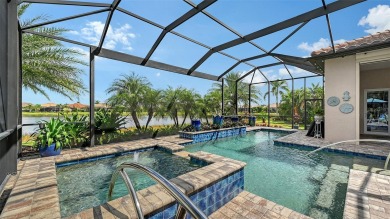Positioned on a premier homesite with water on two sides and on Ritz-Carlton Members Golf Club in Florida - for sale on GolfHomes.com, golf home, golf lot