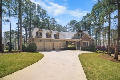 Welcome to this beautiful home ideally situated in the Sugar Run on Reynolds Lake Oconee - The Oconee in Georgia - for sale on GolfHomes.com, golf home, golf lot
