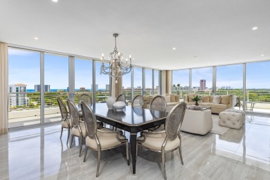 Rarely available, this exceptional Southeast corner penthouse on  in Florida - for sale on GolfHomes.com, golf home, golf lot