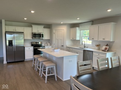 Live in comfort and style in this beautiful, move-in ready home on Timbergate Golf Course in Indiana - for sale on GolfHomes.com, golf home, golf lot
