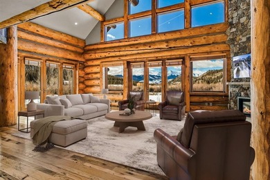 Set on 14 pristine acres along the Swan River, 2717 Tiger Road on Breckenridge Golf Club in Colorado - for sale on GolfHomes.com, golf home, golf lot