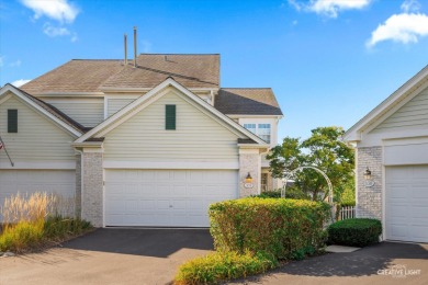 This exceptional townhome offers one of the most picturesque on Bliss Creek Golf Club in Illinois - for sale on GolfHomes.com, golf home, golf lot