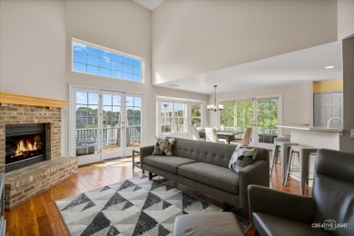 This exceptional townhome offers one of the most picturesque on Bliss Creek Golf Club in Illinois - for sale on GolfHomes.com, golf home, golf lot