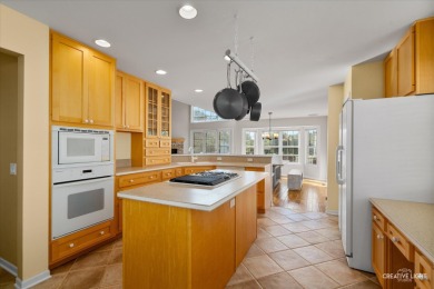 This exceptional townhome offers one of the most picturesque on Bliss Creek Golf Club in Illinois - for sale on GolfHomes.com, golf home, golf lot