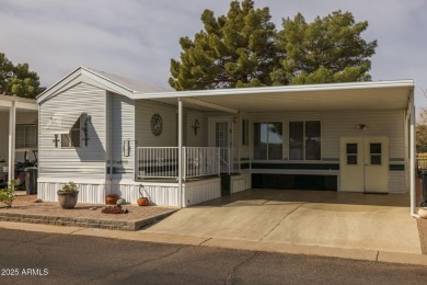 This charming desert retreat is on one of only a few lots in on Viewpoint Golf Resort in Arizona - for sale on GolfHomes.com, golf home, golf lot