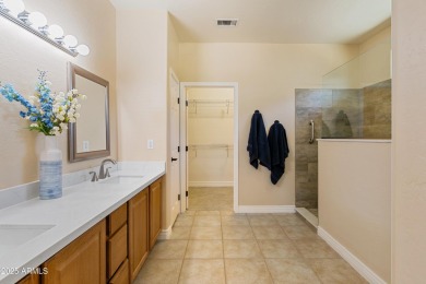 Highly upgraded Sun City Grand home with split floor plan & on Cimarron Golf Club in Arizona - for sale on GolfHomes.com, golf home, golf lot