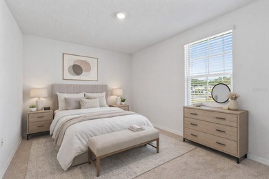 Situated on a corner lot, this contemporary two-story home with on Venetian Bay Golf Course in Florida - for sale on GolfHomes.com, golf home, golf lot