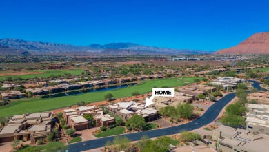 Nestled amongst the serene beauty of the prestigious Entrada on Entrada at Snow Canyon in Utah - for sale on GolfHomes.com, golf home, golf lot