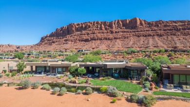 Nestled amongst the serene beauty of the prestigious Entrada on Entrada at Snow Canyon in Utah - for sale on GolfHomes.com, golf home, golf lot