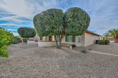 Resort-style living in this highly upgraded Borgata model in Sun on Cimarron Golf Club in Arizona - for sale on GolfHomes.com, golf home, golf lot