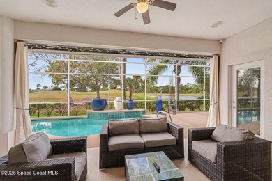 Beautiful custom lakefront home located on the Viera East Golf on Viera East Golf Club in Florida - for sale on GolfHomes.com, golf home, golf lot