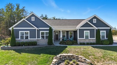 Welcome to the pampered life! This stunning, like-new on Raintree Country Club in Missouri - for sale on GolfHomes.com, golf home, golf lot