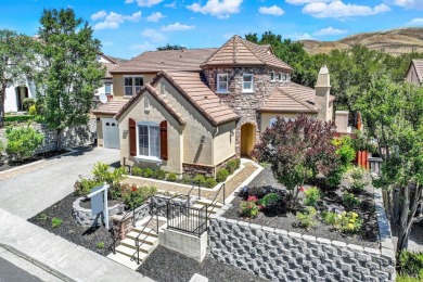 Discover elegant living in this expansive 4++ bedroom, 4-bath on Hiddenbrooke Golf Club in California - for sale on GolfHomes.com, golf home, golf lot