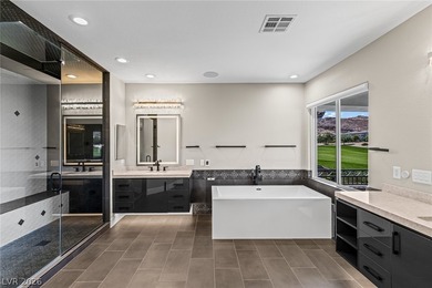 Unobstructed golf course & mountain views define this reimagined on Red Rock Country Club in Nevada - for sale on GolfHomes.com, golf home, golf lot
