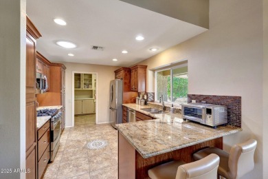 SIMPLY PERFECT!  Savor morning coffee on your expansive  patio on Trail Ridge Golf Course in Arizona - for sale on GolfHomes.com, golf home, golf lot