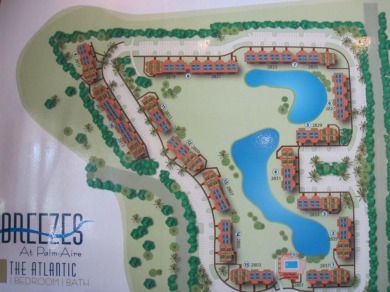 Specious 2 bed 2 bath ground floor unit with beautiful lake view on Palm-Aire Country Club and Resort - Palms in Florida - for sale on GolfHomes.com, golf home, golf lot