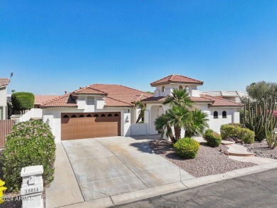 THIS IS THE ONE! Light & bright Milano model on quiet N/S facing on Eagles Nest at Pebble Creek in Arizona - for sale on GolfHomes.com, golf home, golf lot