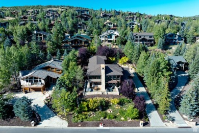 Mountain Contemporary with Views in Park Meadows' Risner Ridge on Park Meadows Country Club in Utah - for sale on GolfHomes.com, golf home, golf lot