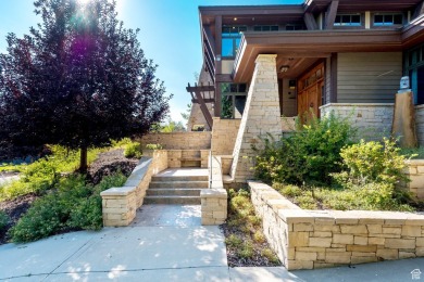 Mountain Contemporary with Views in Park Meadows' Risner Ridge on Park Meadows Country Club in Utah - for sale on GolfHomes.com, golf home, golf lot