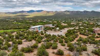 Nestled by a pristine golf course in the heart of a mountain on Paa-Ko Ridge Golf Club  in New Mexico - for sale on GolfHomes.com, golf home, golf lot