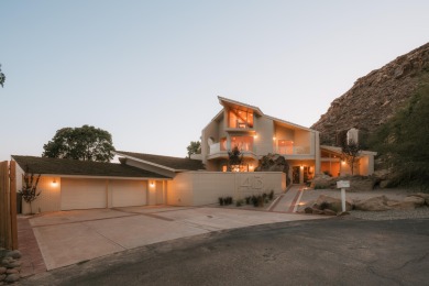 Carved into the side of the Bloomington Bluff, this 7,258 sq ft on Bloomington Country Club in Utah - for sale on GolfHomes.com, golf home, golf lot