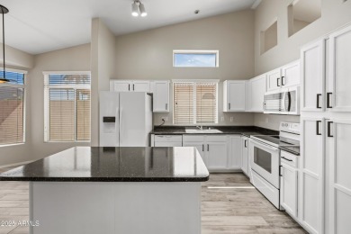 This beautifully updated home offers a spacious layout with a on Palm Valley Golf Club  in Arizona - for sale on GolfHomes.com, golf home, golf lot