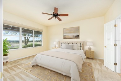This distinguished Johnstown model features remarkable sunsets on Eagle Ridge At Spruce Creek Country Club in Florida - for sale on GolfHomes.com, golf home, golf lot