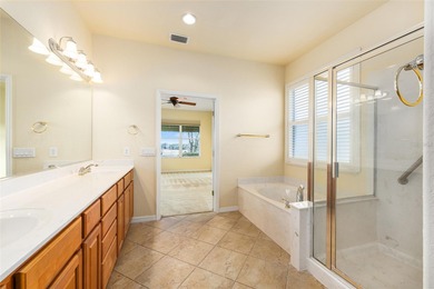 This distinguished Johnstown model features remarkable sunsets on Eagle Ridge At Spruce Creek Country Club in Florida - for sale on GolfHomes.com, golf home, golf lot