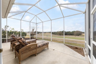 This distinguished Johnstown model features remarkable sunsets on Eagle Ridge At Spruce Creek Country Club in Florida - for sale on GolfHomes.com, golf home, golf lot