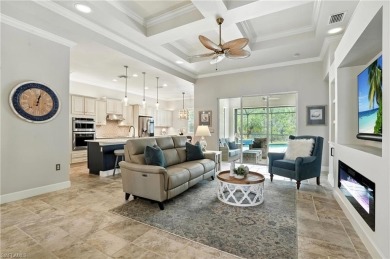 This Stunning home features a Gorgeous heated saltwater pool on The Plantation Golf and Country Club in Florida - for sale on GolfHomes.com, golf home, golf lot