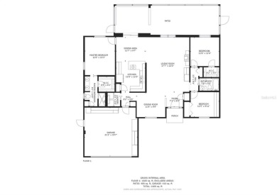 This inviting 3-bedroom, 2-bathroom home offers 1,648 square on Citrus Springs Country Club in Florida - for sale on GolfHomes.com, golf home, golf lot
