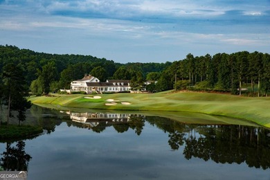 What a beautiful approach to your new lot. Enjoy a quiet on Hawks Ridge Golf Club in Georgia - for sale on GolfHomes.com, golf home, golf lot