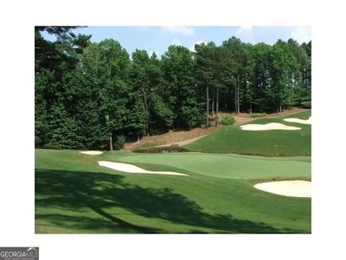 What a beautiful approach to your new lot.  Enjoy a quiet on Hawks Ridge Golf Club in Georgia - for sale on GolfHomes.com, golf home, golf lot