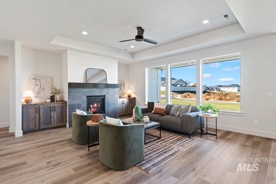 Thoughtfully designed single-level floor plan offers 3 bedrooms on Hunters Point Golf Club in Idaho - for sale on GolfHomes.com, golf home, golf lot