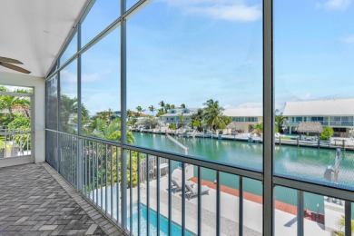 This well-maintained 2 Bedroom, 2 Bath elevated canal front half on Key Colony Beach Golf Course in Florida - for sale on GolfHomes.com, golf home, golf lot
