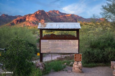 Wow! Build your Dream Home on this Large Vacant Lot on on Gold Canyon Golf Resort  in Arizona - for sale on GolfHomes.com, golf home, golf lot