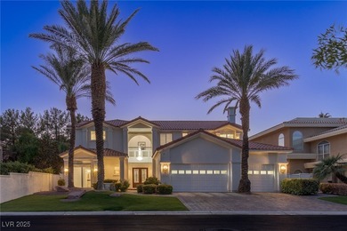 Guard-gated 2-story w/picturesque golf course & Red Rock Canyon on Canyon Gate Country Club in Nevada - for sale on GolfHomes.com, golf home, golf lot