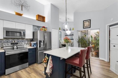 Welcome to your serene, move-in-ready villa at Salem Village in on Lansbrook Golf Club in Florida - for sale on GolfHomes.com, golf home, golf lot