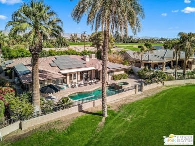 South Palm Springs oasis with panoramic mountain and golf course on  in California - for sale on GolfHomes.com, golf home, golf lot