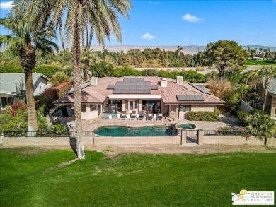 South Palm Springs oasis with panoramic mountain and golf course on  in California - for sale on GolfHomes.com, golf home, golf lot