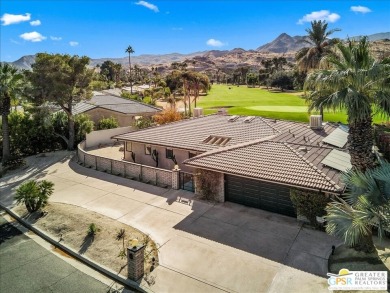 South Palm Springs oasis with panoramic mountain and golf course on  in California - for sale on GolfHomes.com, golf home, golf lot