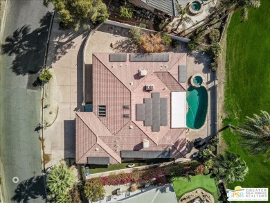 South Palm Springs oasis with panoramic mountain and golf course on  in California - for sale on GolfHomes.com, golf home, golf lot