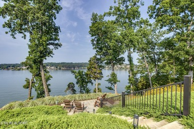 Stunning Lakefront Contemporary with Views and Room to Entertain on Wind River Golf Course in Tennessee - for sale on GolfHomes.com, golf home, golf lot