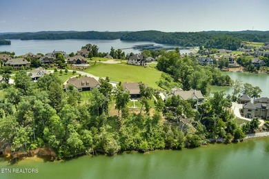 Stunning Lakefront Contemporary with Views and Room to Entertain on Wind River Golf Course in Tennessee - for sale on GolfHomes.com, golf home, golf lot