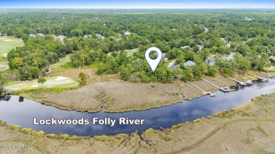 Rare deep-water lot in Winding River Plantation, one of the on Carolina National Golf Club in North Carolina - for sale on GolfHomes.com, golf home, golf lot